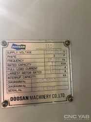 کاروسل CNC دوو دوسان مدل DOOSAN V850