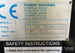 تراش CNC تاکیساوا تایوان مدل TAKISAWA EX - 308