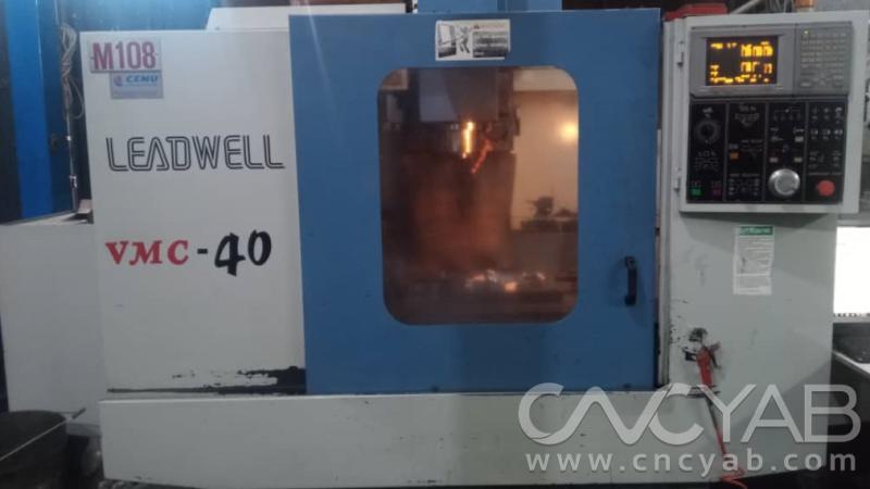 آگهی  فرز CNC لیدول  تایوان مدل  LEADWELL VMC-40   