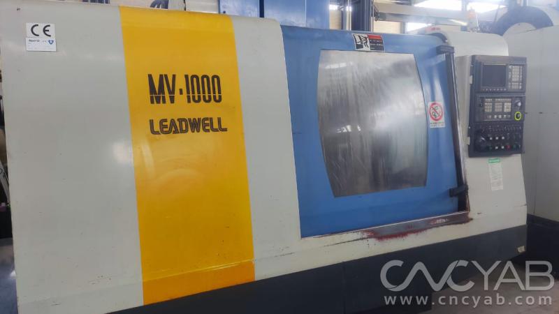 آگهی فرز CNC لیدول تایوان مدل LEADWELL MV 1000