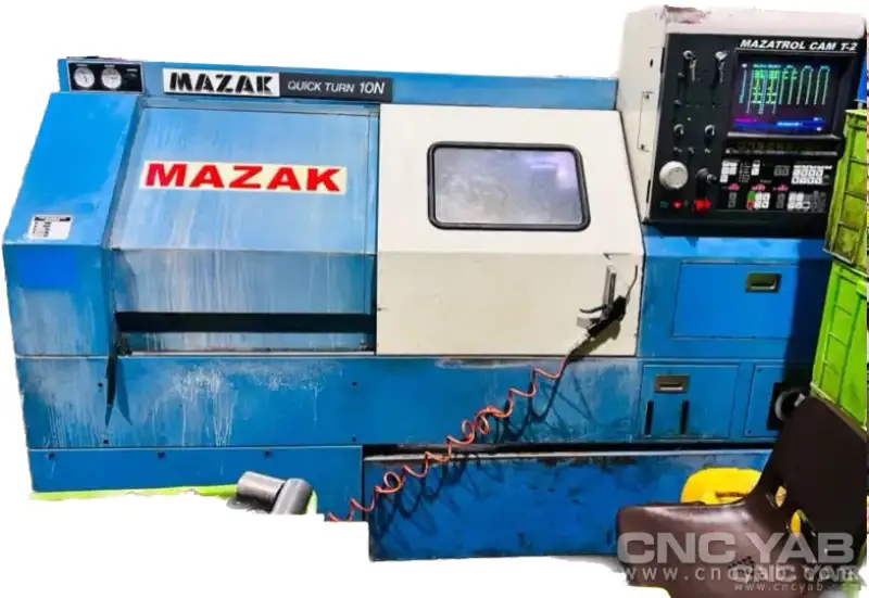 آگهی تراش CNC مازاک ژاپن مدل MAZAK QUICK TURN 10 N