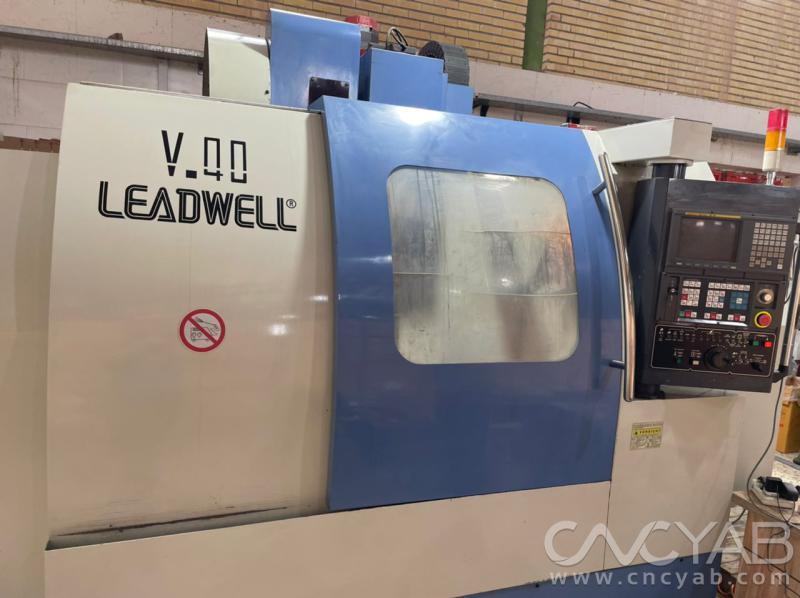آگهی  فرز CNC لیدول تایوان مدل LEADWELL V-40 