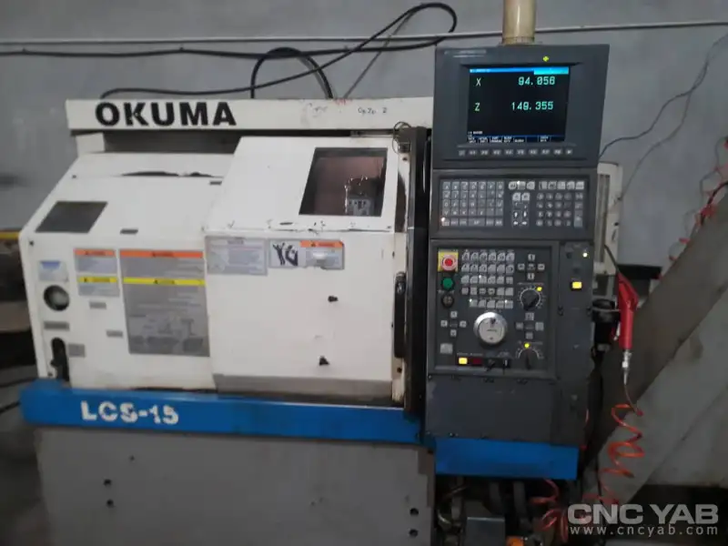 آگهی تراش CNC اوکاما ژاپن مدل OKUMA LCS-15