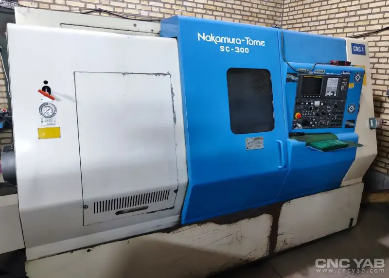 آگهی تراش CNC ناکامورا ژاپن مدل NAKAMURA - TOME SC- 300