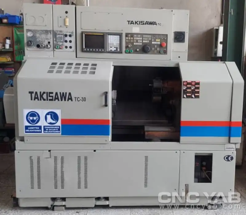 آگهی تراش CNC تاکیساوا ژاپن مدل TAKISAWA TC - 30