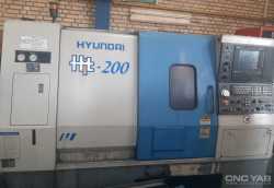 تراش CNC هیوندا کره جنوبی مدل HYUNDAI HIT 200