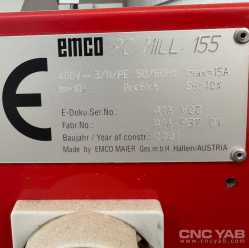 فرز CNC تپینگ امکو اتریش مدل EMCO PC MILL 155