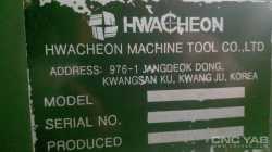 تراش CNC هواچیون کره جنوبی مدل HWACHEON HI TECH 200 A