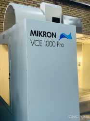 فرز CNC میکرون سوئیس مدل MIKRON VCE 1000 PRO
