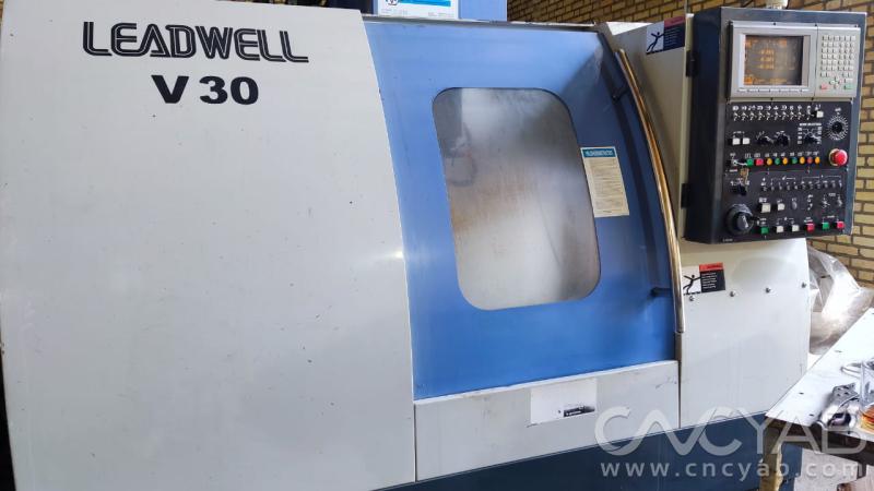 آگهی فرز CNC لیدول تایوان مدل LEADWELL V-30