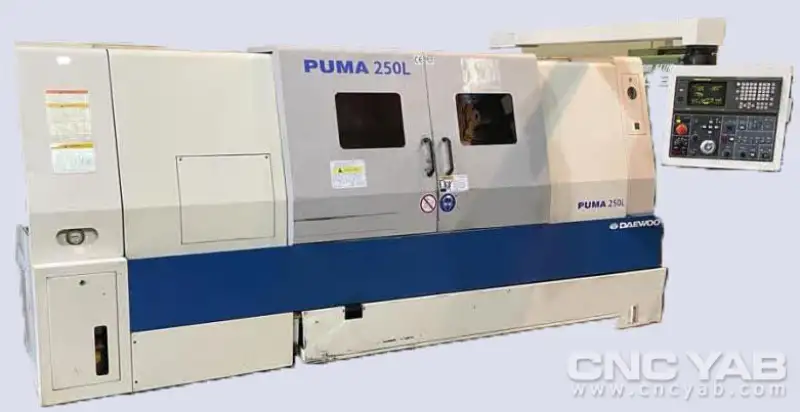 آگهی تراش CNC دوو پوما کره جنوبی مدل DAEWOO PUMA 250