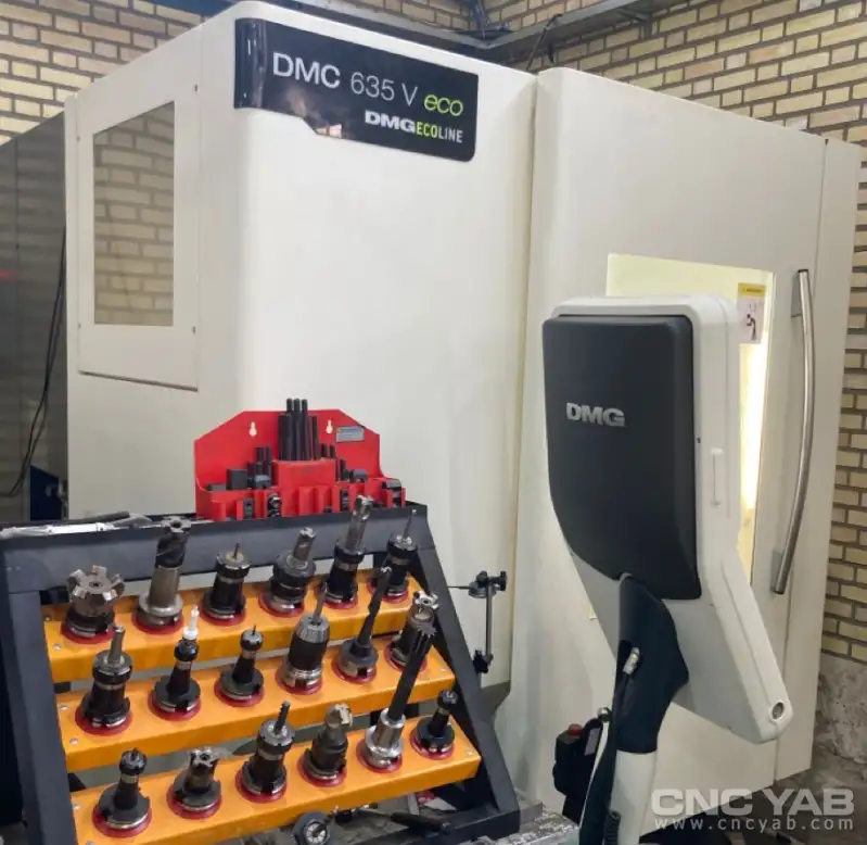 آگهی فرز CNC دکل آلمان مدل DMG ECOLINE DMC 635V