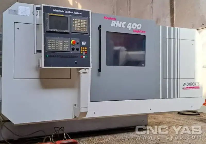 آگهی تراش CNC مانفورت آلمان مدل MONFORTS RNC 400