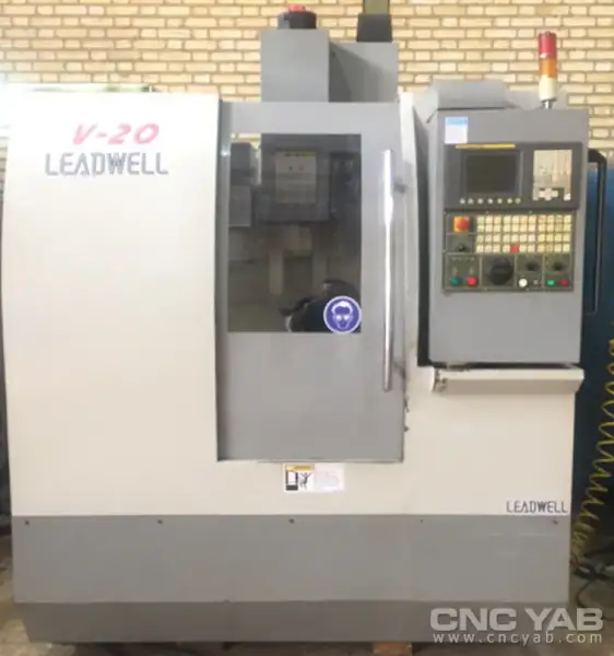 آگهی فرز CNC لیدول تایوان مدل LEADWELL V - 20