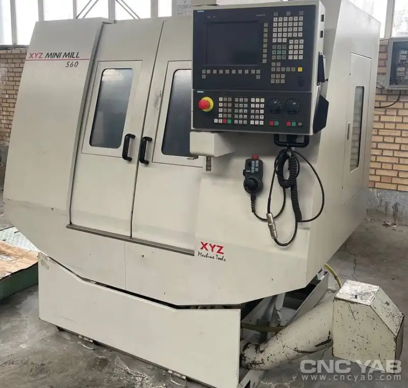 آگهی فرز CNC ایکس وای زد تایوان مدل XYZ mini mill 560
