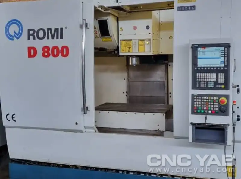 آگهی فرز CNC درحدآک رومی برزیل مدل ROMI D 800