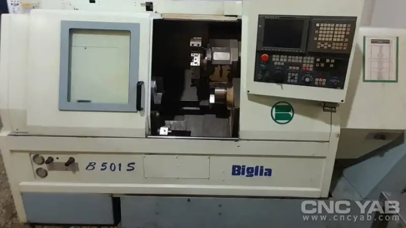 آگهی تراش CNC بیگلیا ایتالیا 2 اسپیندل مدل BIGLIA B 501S