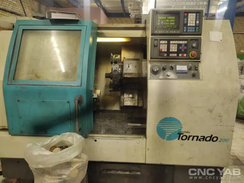 آگهی تراش CNC تورنادو انگلستان مدل TORNADO 200