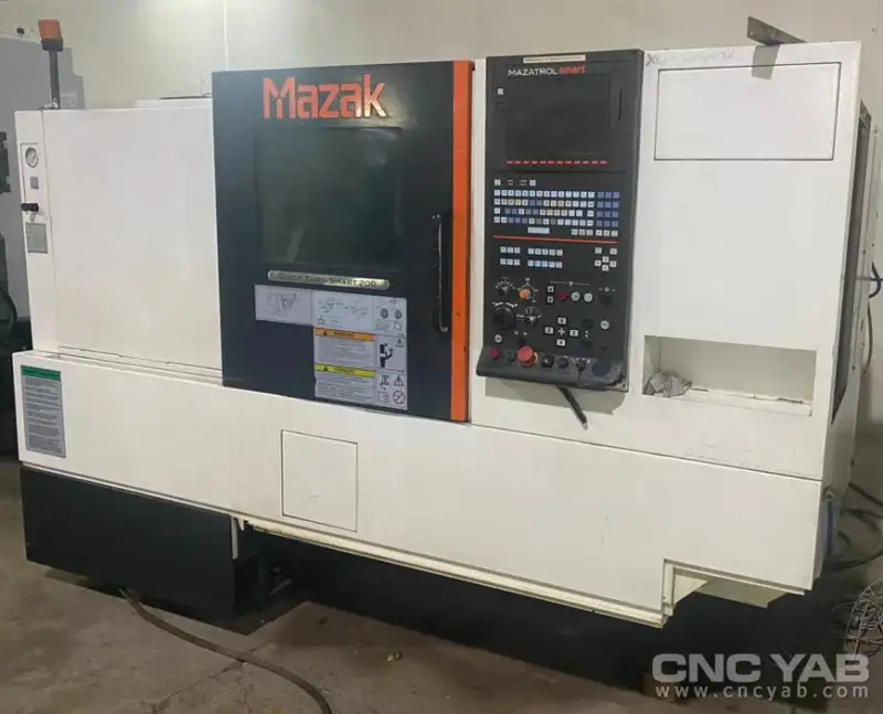 آگهی تراش CNC مازاک ژاپن محور C دار مدل MAZAK QUIKTURN SMART 200 